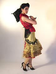 New Leila Bazzani corset, courtesy of Jay