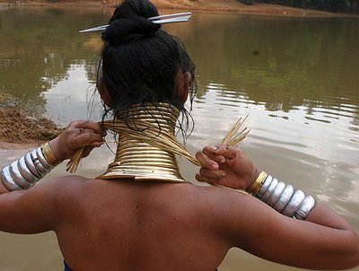 Woman - Paudang tribe - Thailand