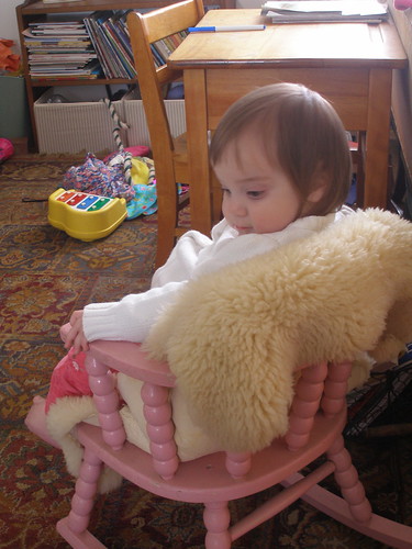 mastered: the climb into the rocking chair