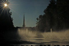 Furman Fountains and Chapel 2