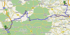 The route I did take