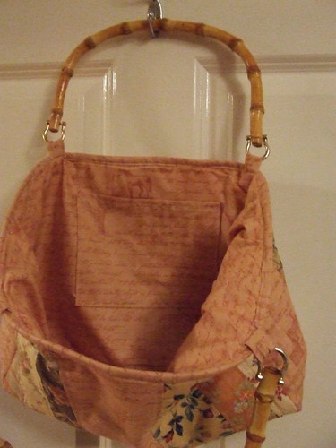 Bag Swap Bag - Inside lining and pocket