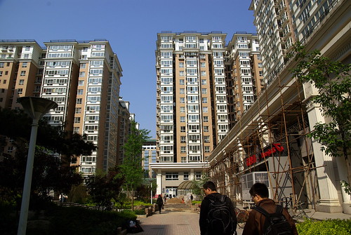 New residential area near Chongwenmen station (崇文門)