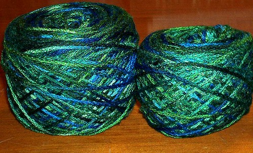 Undertow - 100% Bamboo Yarn Dyed for My Sister-in-Law