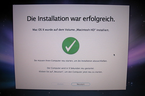 Mac OS X 10.5 Installation
