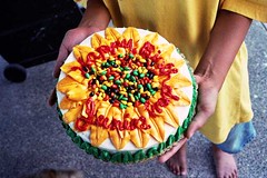 Junior's sunflower cake