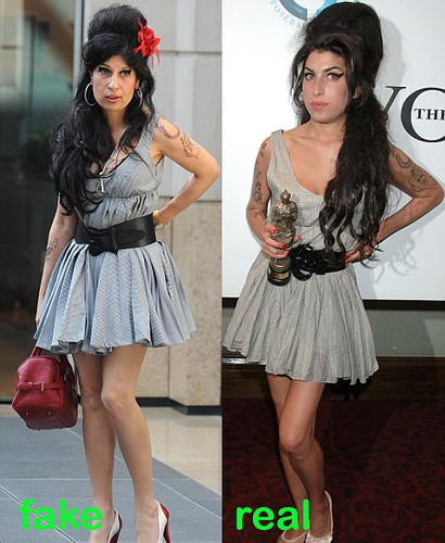 Sure to make a few headlines, Amy Winehouse flashed her unmentionables as