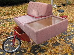 couch by bike