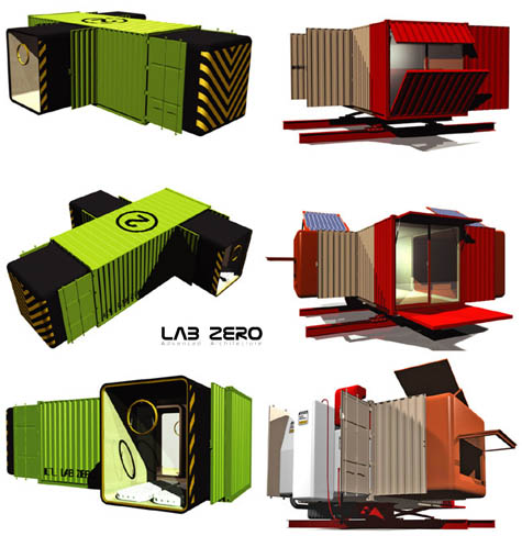 Home Architecture Design on Image  The Solar Powered Minimum Mobile Module By Lab Zero