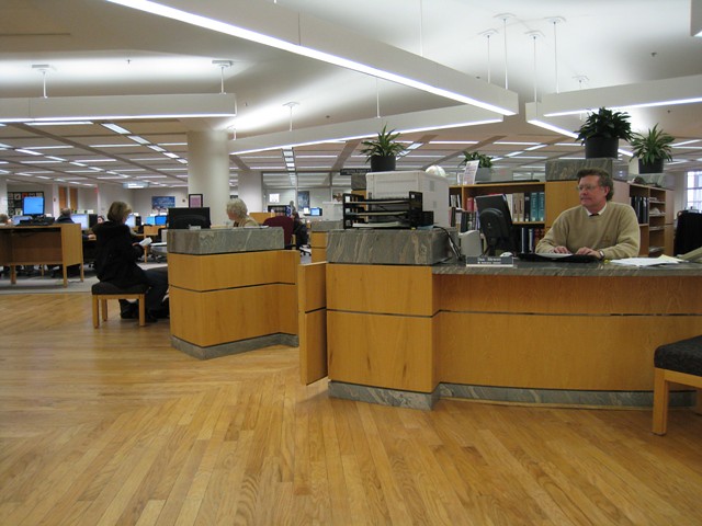 Reference Desk by COD Library