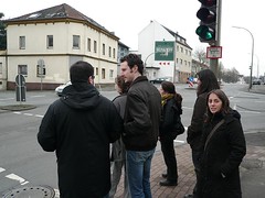 por las grises calles de Dortmund