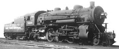 Historic Photo!  A New York Central Railroad class K 11   4-6-2 Pacific type passenger steam locomotive.