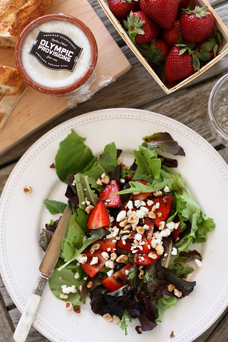 Strawberries and Salad...