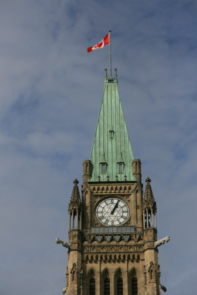 Peace Tower, Parliament of Canada (c) Seidoger used under Creative Commons License