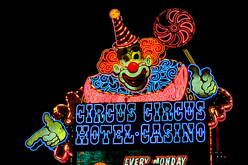 las vegas nevada circus circus. Circus Circus Casino, Las Vegas, Nevada (new370). www.neonstreetimages.com
