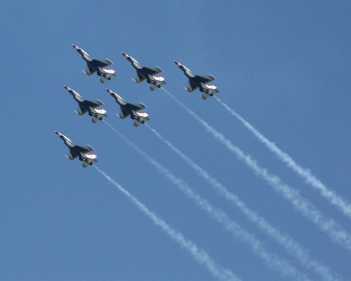 The Thunderbirds - F16 Falcon