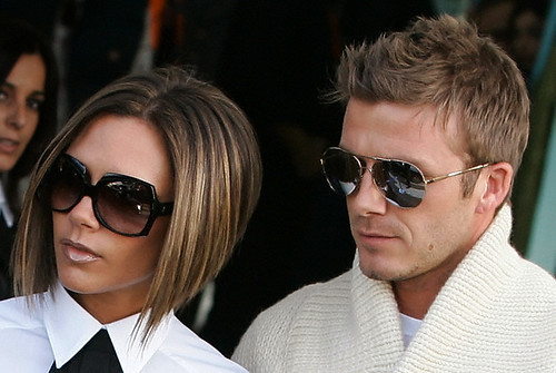 Victoria Beckham with inverted bob hairstyle. See more great hairstyles here 