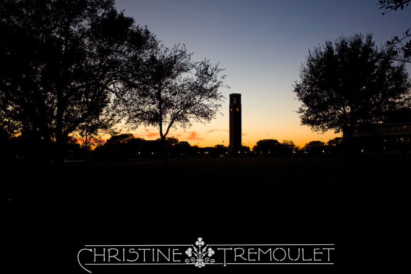 Sunset at Texas A&M