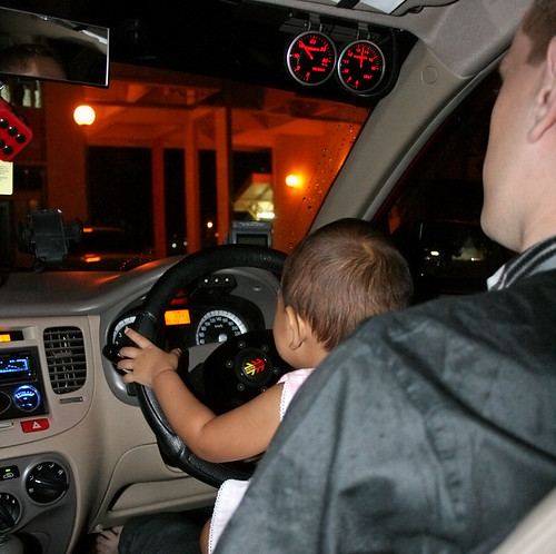 Ian driving :)