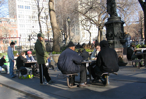 Chess in Union Square