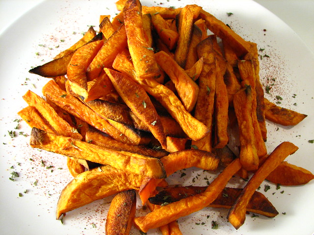 Oven-baked Sweet Potato Fries