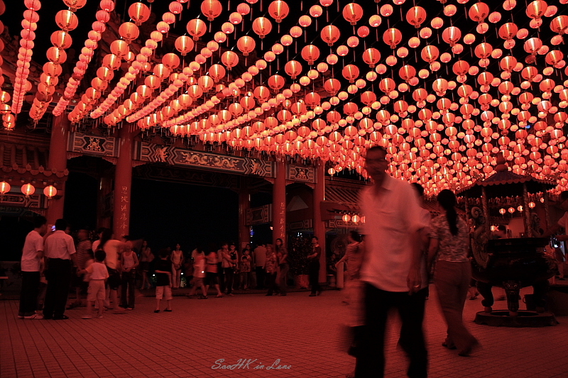 Skies of Lantern @ Thean Hou Temple, KL ,Malaysia