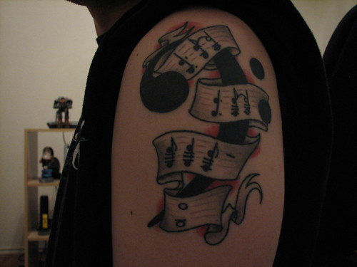 Ozzy Bobblehead · Bass Clef Tattoo 