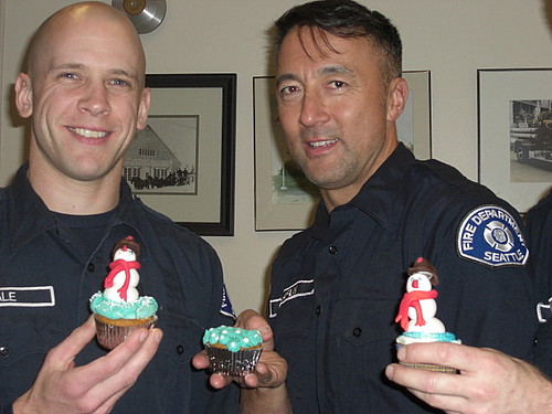 Fire Fighters Love Cupcakes