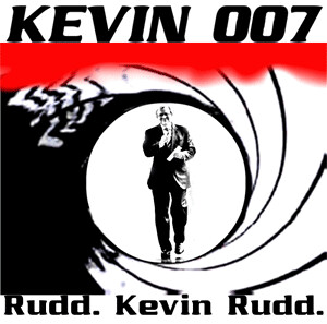 Kevin jako James Bond