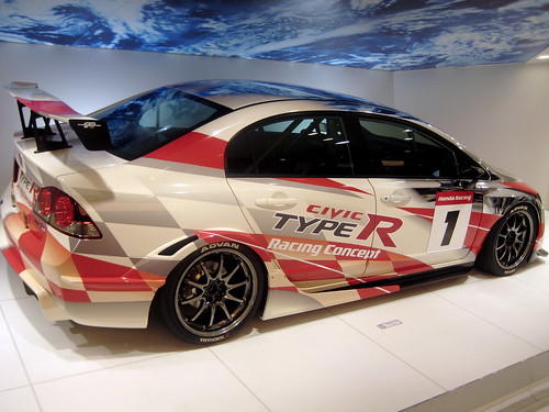 Хонда Civic Type R гоночный вариант (фото)