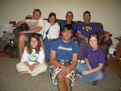 With Ardoin family in Mamou, Louisiana, USA