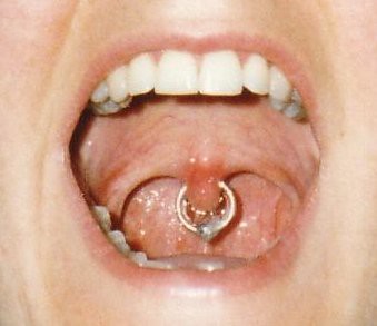 My Uvula Piercing - NOT done in Poland by HeadOvMetal.