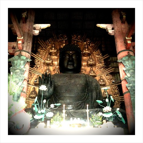The largest Buddha statue in Japan