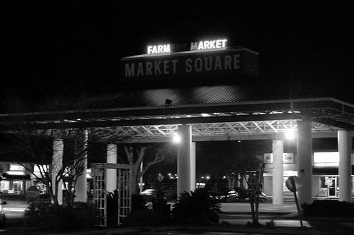 market  at night