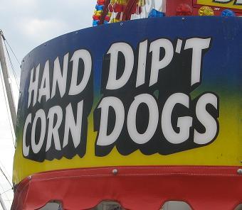Hand Dip't corn dogs