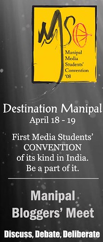 Manipal Media Students Convention 08
