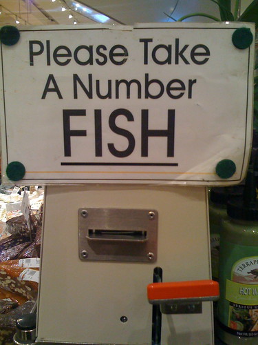 Please Take A Number FISH
