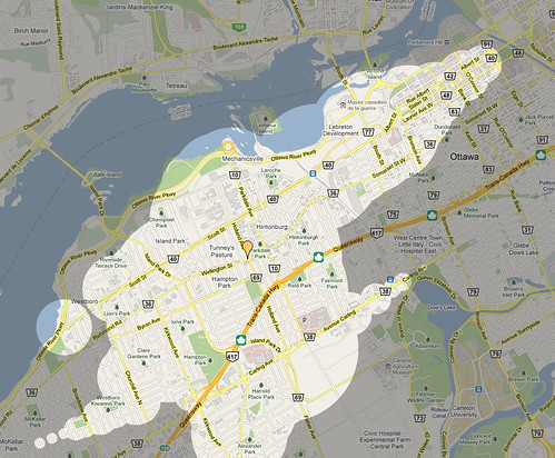 Mapnificent Ottawa - Dynamic Public Transport Travel Time Maps for Ottawa - Mozilla Firefox 05062011 23448 PM
