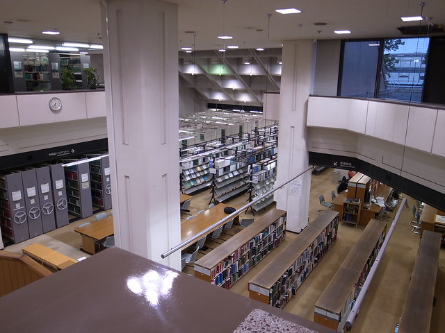 筑波大 医学地区の図書館近辺の写真
