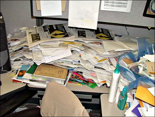 World’s Messiest Office Cubicle Discovered in Colorado