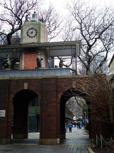 central park zoo entrance. Entrance to Central Park Zoo area. Arches are cool?