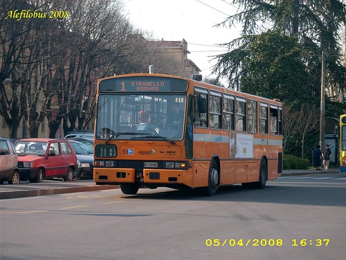 autobus INBUS n° 51 - linea 1