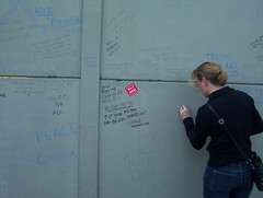 Peace Wall, Falls Road, BELFAST, Northern Ireland