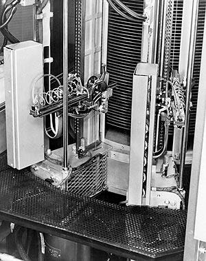 Inside a 5MB hard drive in 1956