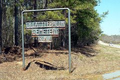 Quattlebaum Cemetery Sign
