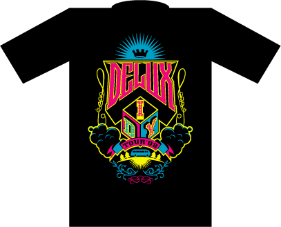 Delux DIY Tour 08 - Tshirt