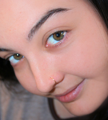 Even if you do not want to get a nose piercing, you can still wear 