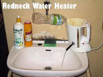 Redneck Water Heater