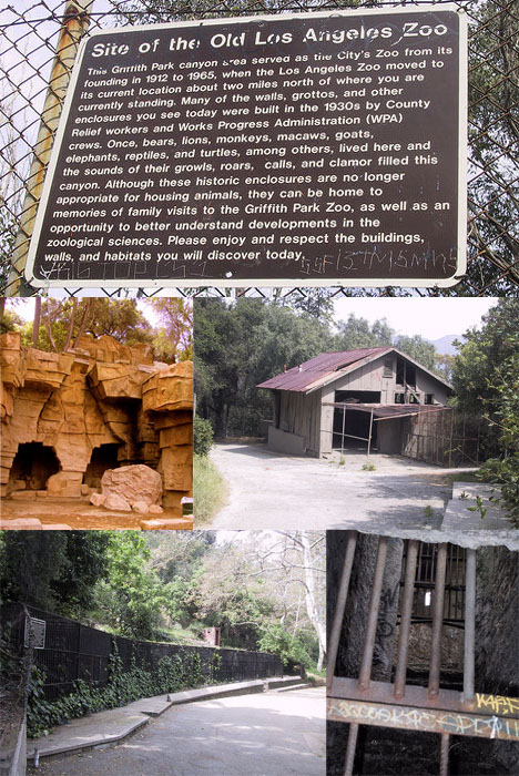 Abandoned Old Zoo Buildings and Enclosures