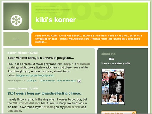 Kiki's Korner: Before